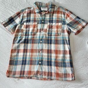 Old Navy Kid Plaid Shirt - Multicolor